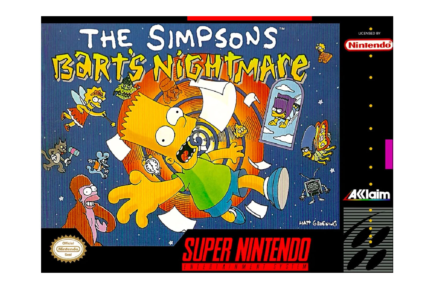 The Simpsons Bart's Nightmare